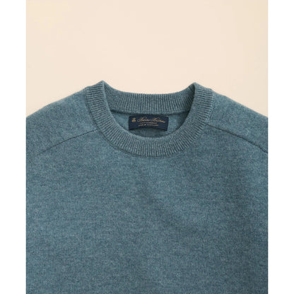 3-Ply Cashmere Crewneck Saddle Shoulder Sweater