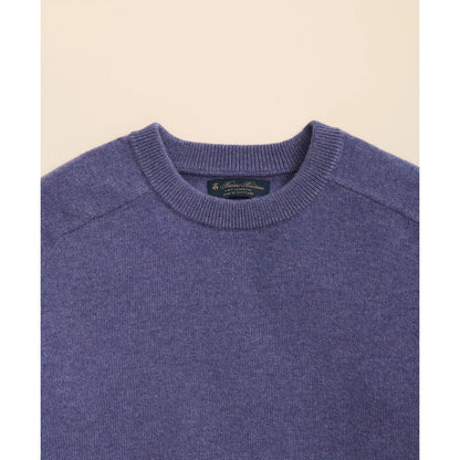 3-Ply Cashmere Crewneck Saddle Shoulder Sweater