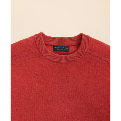 3-Ply Cashmere Crewneck Saddle Shoulder Sweater