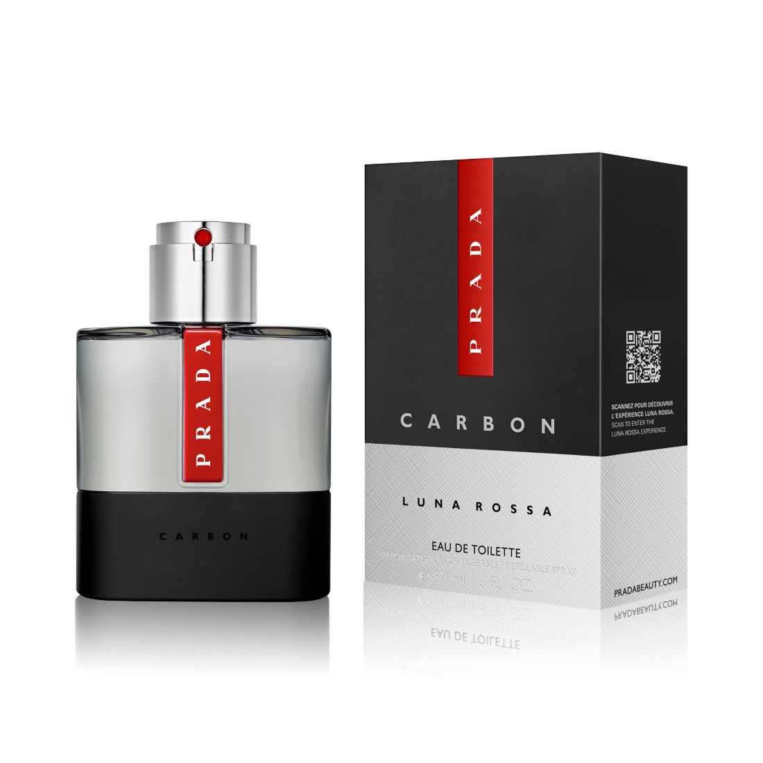 Luna Rossa Carbon Eau de Toilette Spray, 1.7 oz