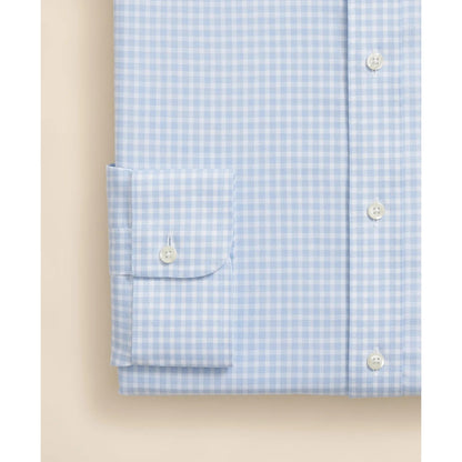 Brooks Brothers Explorer Collection Non-Iron Twill Ainsley Collar, Gingham Dress Shirt