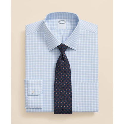 Brooks Brothers Explorer Collection Non-Iron Twill Ainsley Collar, Gingham Dress Shirt
