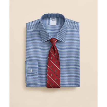 Brooks Brothers Explorer Collection Non-Iron Twill Ainsley Collar Gingham, Dress Shirt