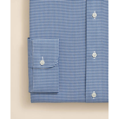 Brooks Brothers Explorer Collection Non-Iron Twill Ainsley Collar Gingham, Dress Shirt