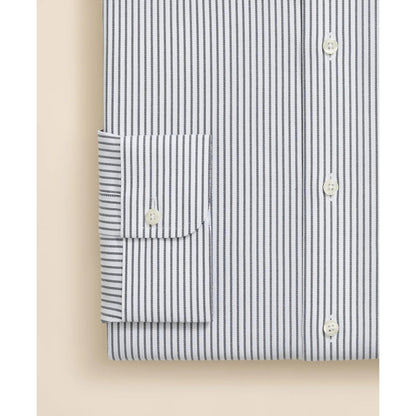 Brooks Brothers Explorer Collection Non-Iron Twill Ainsley Collar Striped, Dress Shirt