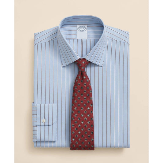 Stretch Supima Cotton Non-Iron Pinpoint Oxford Ainsley Collar Dress Shirt