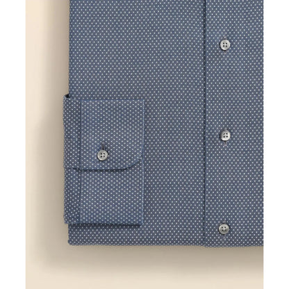 Stretch Supima Cotton Non-Iron Dobby Ainsley Collar Dress Shirt