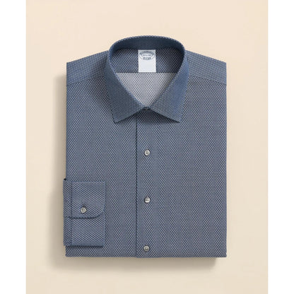 Stretch Supima Cotton Non-Iron Dobby Ainsley Collar Dress Shirt
