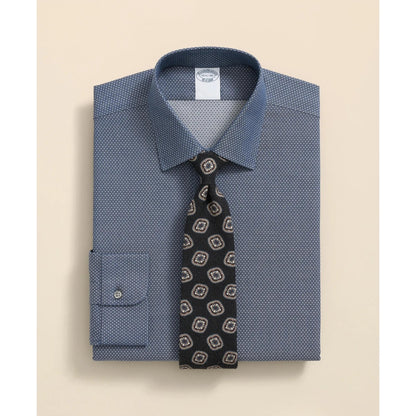Stretch Supima Cotton Non-Iron Dobby Ainsley Collar Dress Shirt