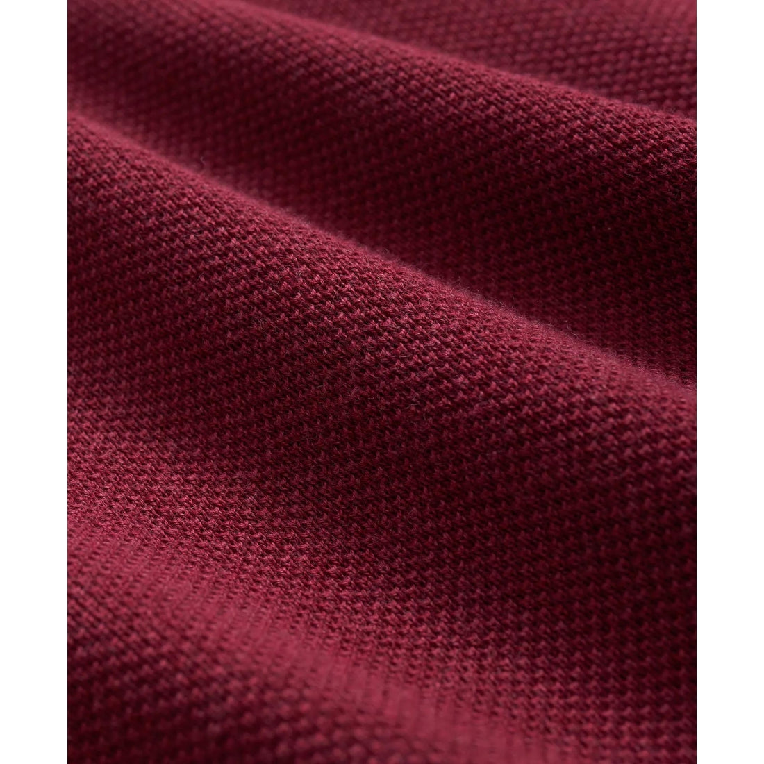 Supima Cotton Pique Quarter-Zip Sweater