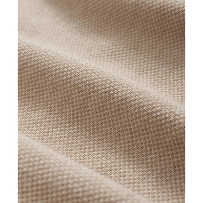 Supima Cotton Pique Quarter-Zip Sweater