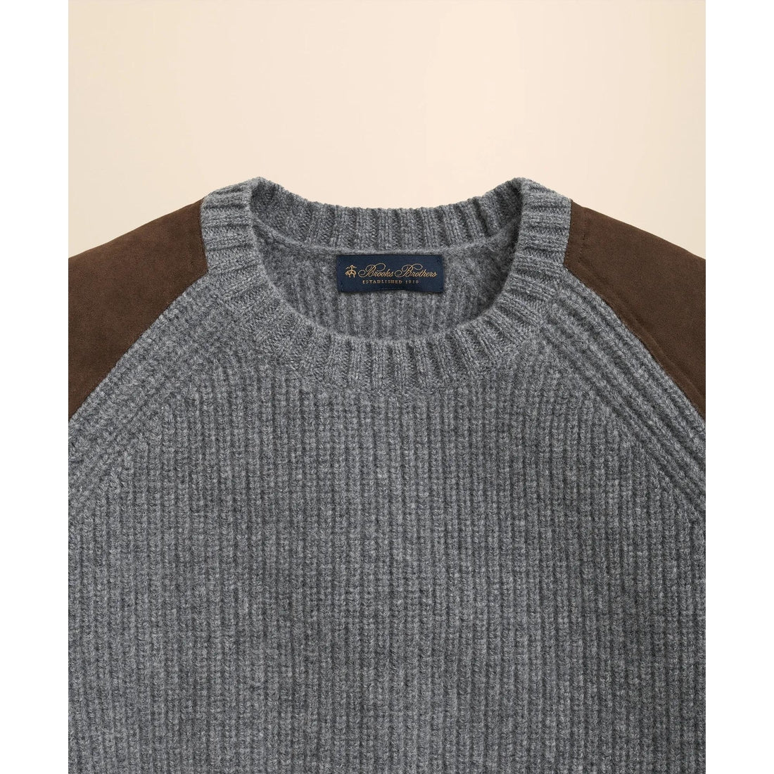 Lambswool Military Sweater