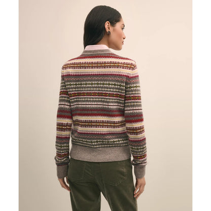 Lambswool Fair Isle Crewneck Sweater