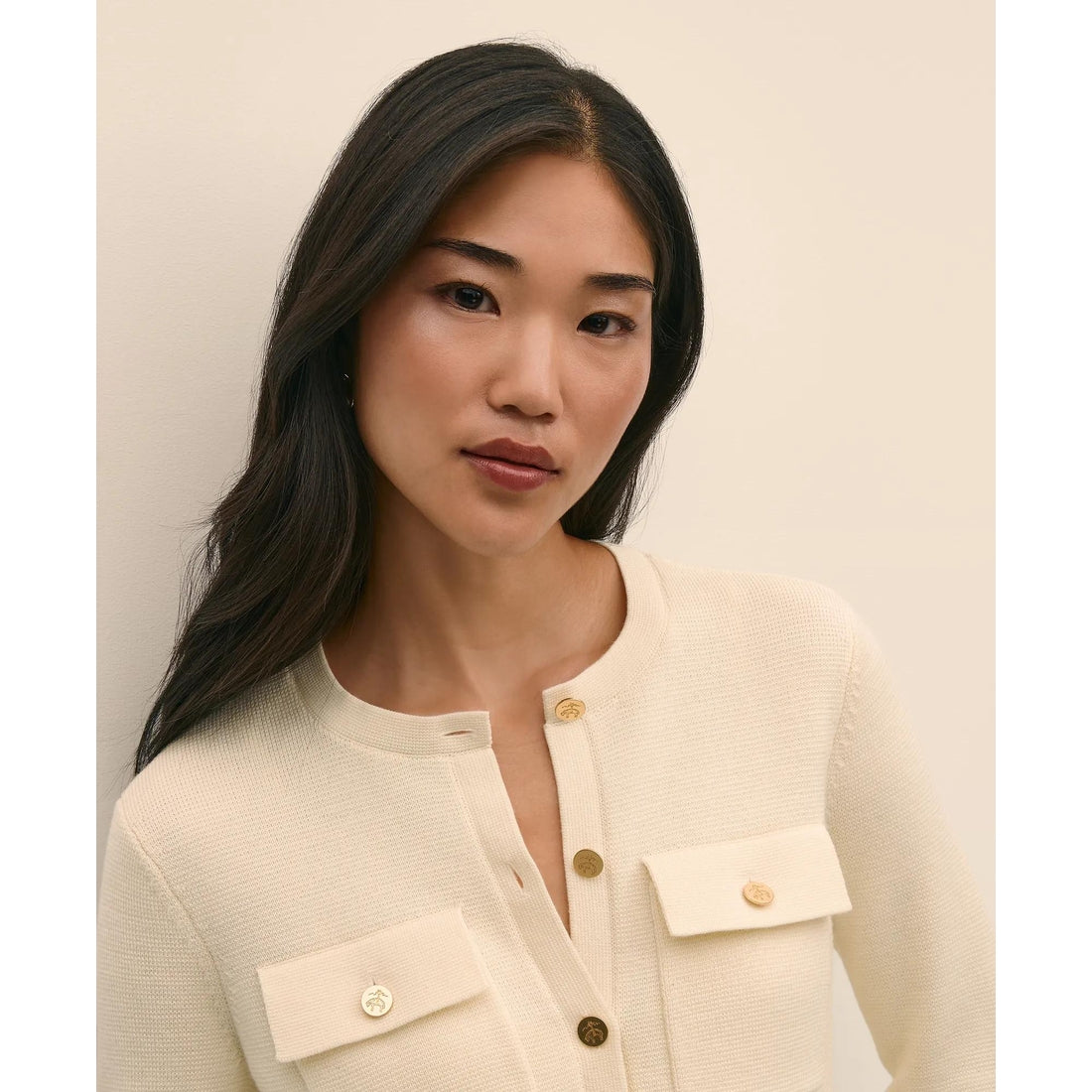 Merino Wool Sweater Jacket