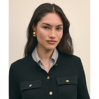 Merino Wool Sweater Jacket