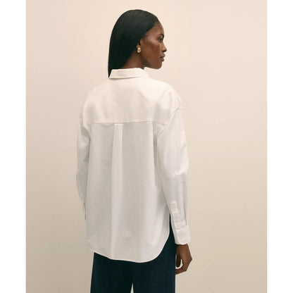 Oversized Cotton Oxford Shirt