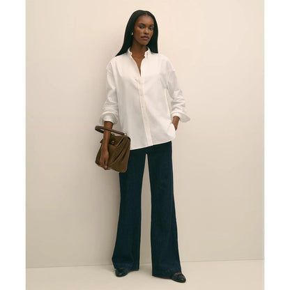 Oversized Cotton Oxford Shirt