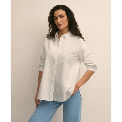 Oversized Cotton Oxford Shirt