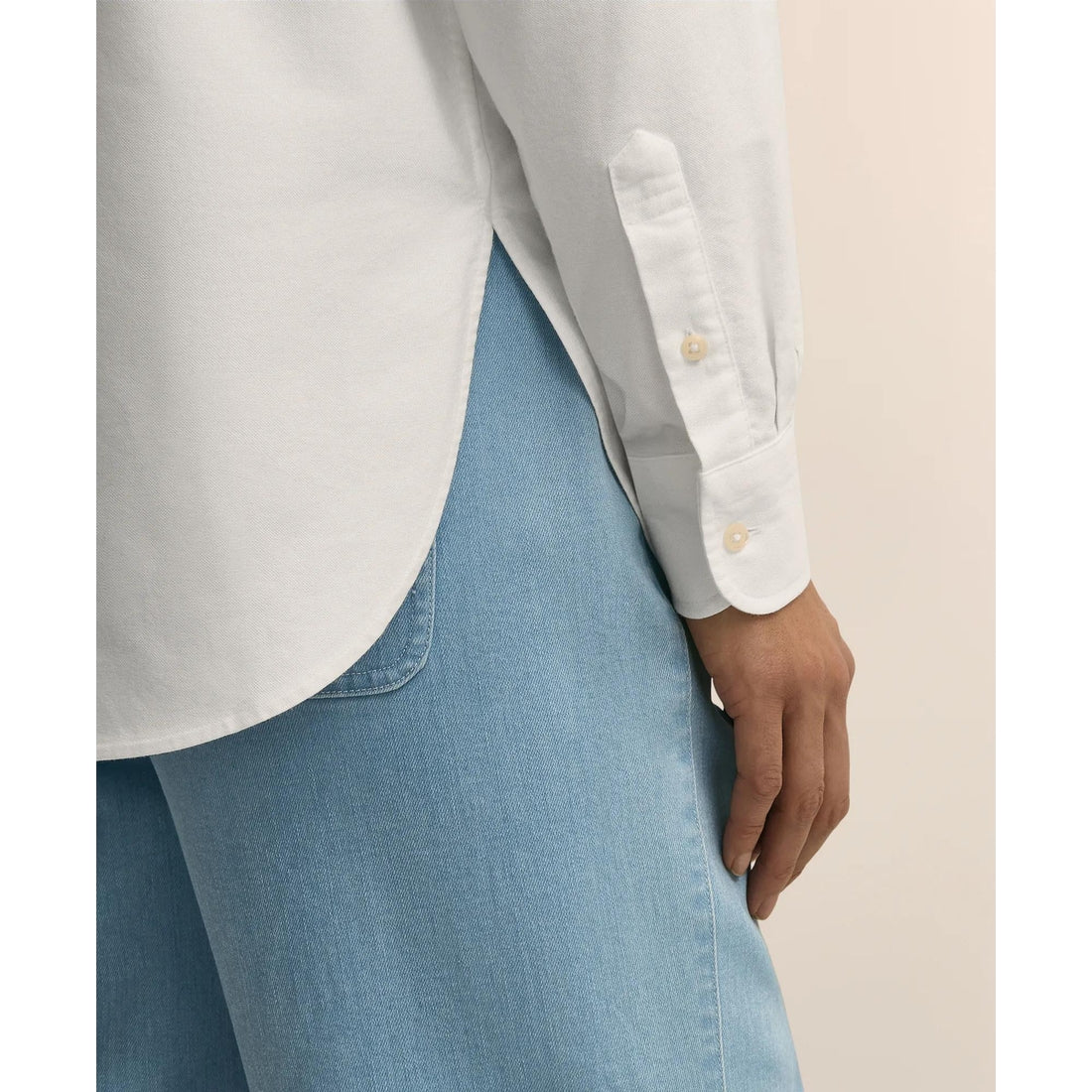 Oversized Cotton Oxford Shirt