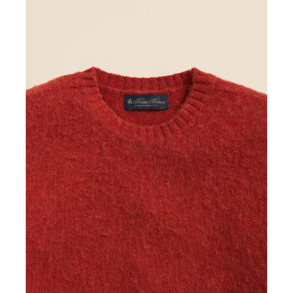 Brushed Wool Crewneck Sweater