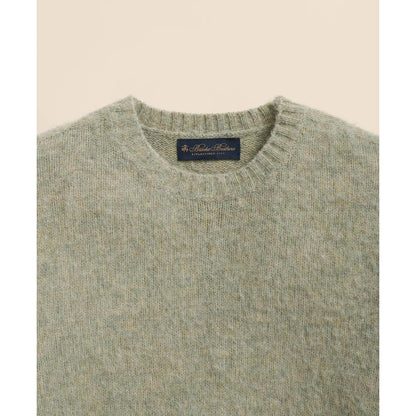 Brushed Wool Crewneck Sweater
