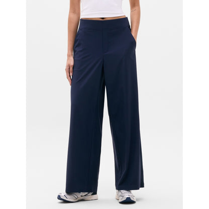 Women's Brooklyn Mid Rise Wide Leg Pant