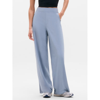 Women's Brooklyn Mid Rise Wide Leg Pant