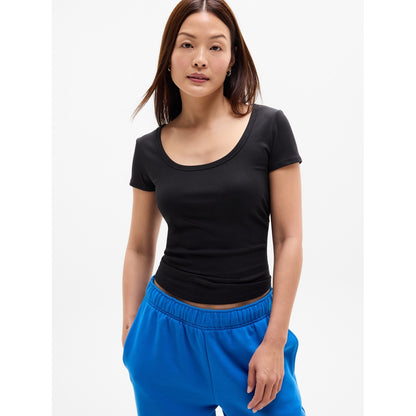 Women's Signature Rib Scoop Tee