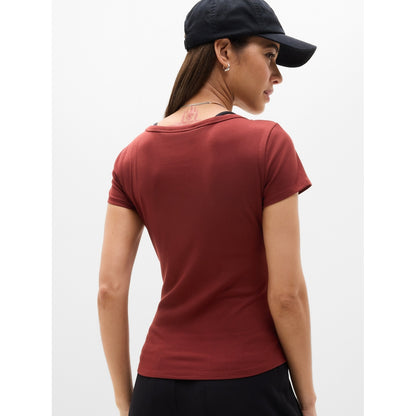 Women's Signature Rib Scoop Tee