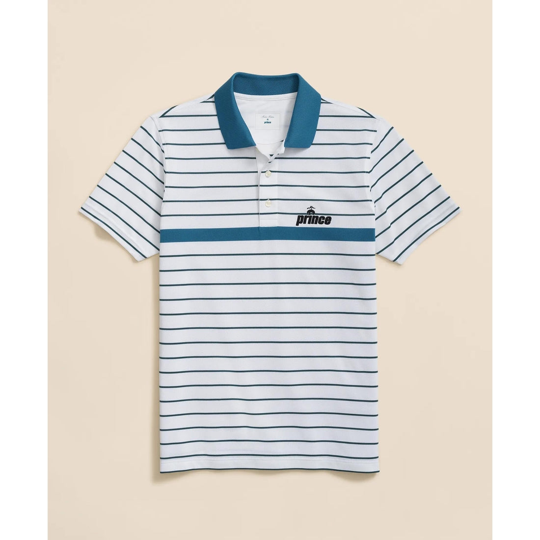 Brooks Brothers X Prince Short-Sleeve Striped Pique Polo