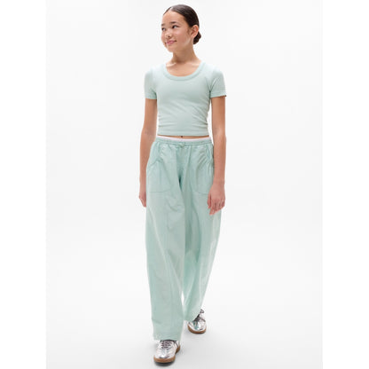 Athleta Girl Rise Above Rib Scoop Tee