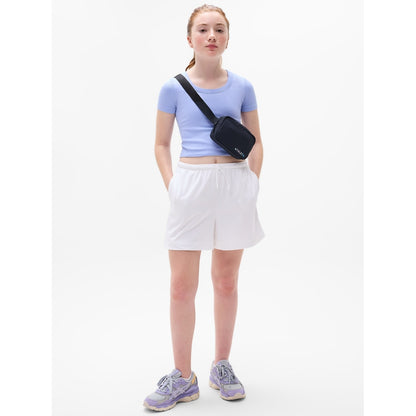 Athleta Girl Rise Above Rib Scoop Tee
