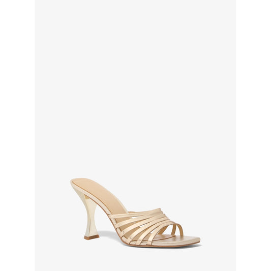 Haisley Metallic Leather Sandal