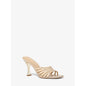 Haisley Metallic Leather Sandal
