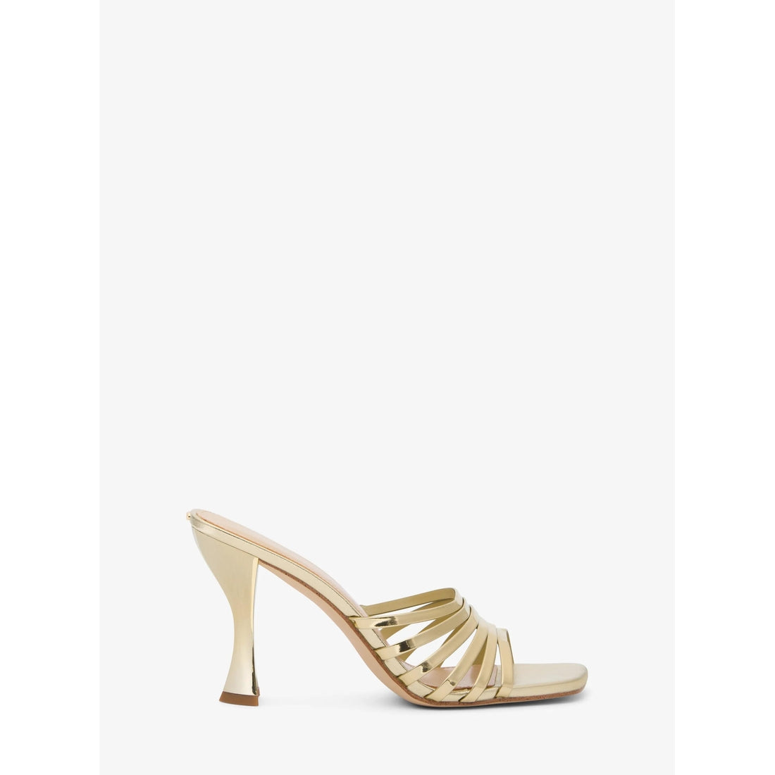 Haisley Metallic Leather Sandal