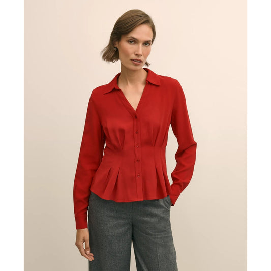Viscose Peplum Blouse