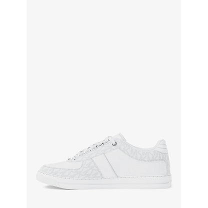 Brady Signature Logo and Leather Sneaker