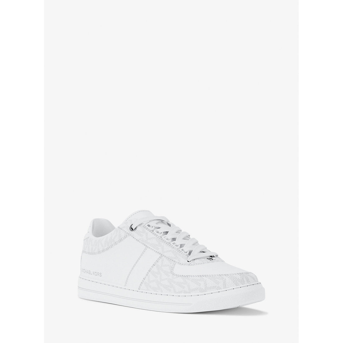 Brady Signature Logo and Leather Sneaker
