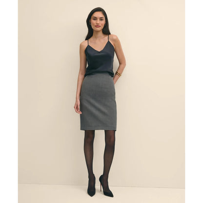 V-Neck Camisole in Washable Silk Charmeuse