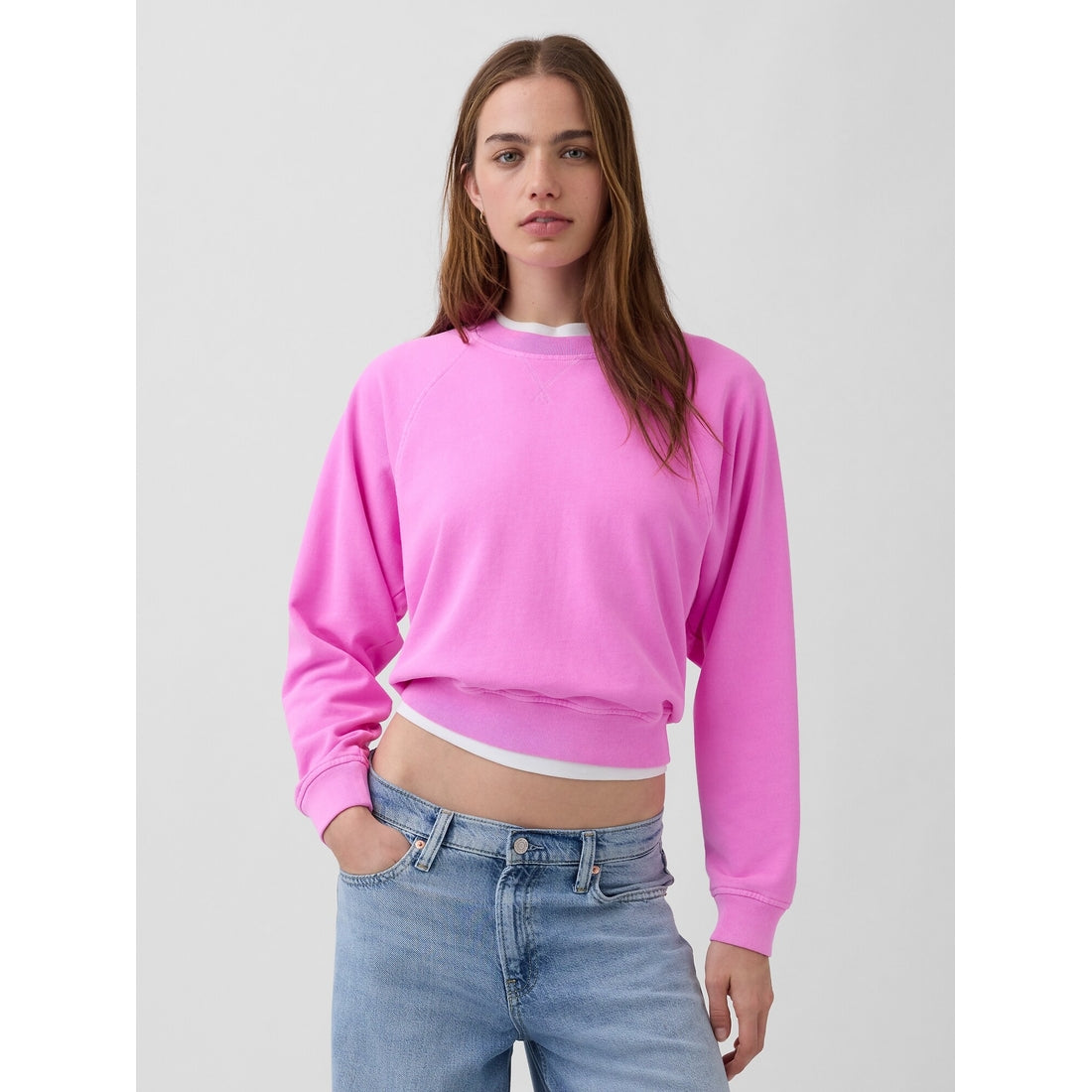 Women's Vintagesoft Terry Raglan Sweatshirt