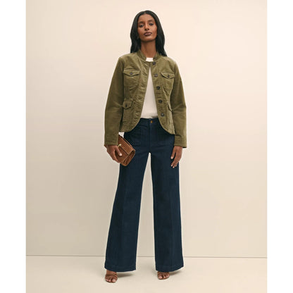 Cotton Blend Corduroy Jacket