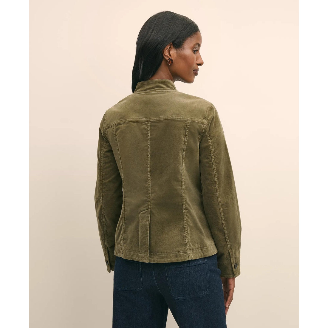 Cotton Blend Corduroy Jacket