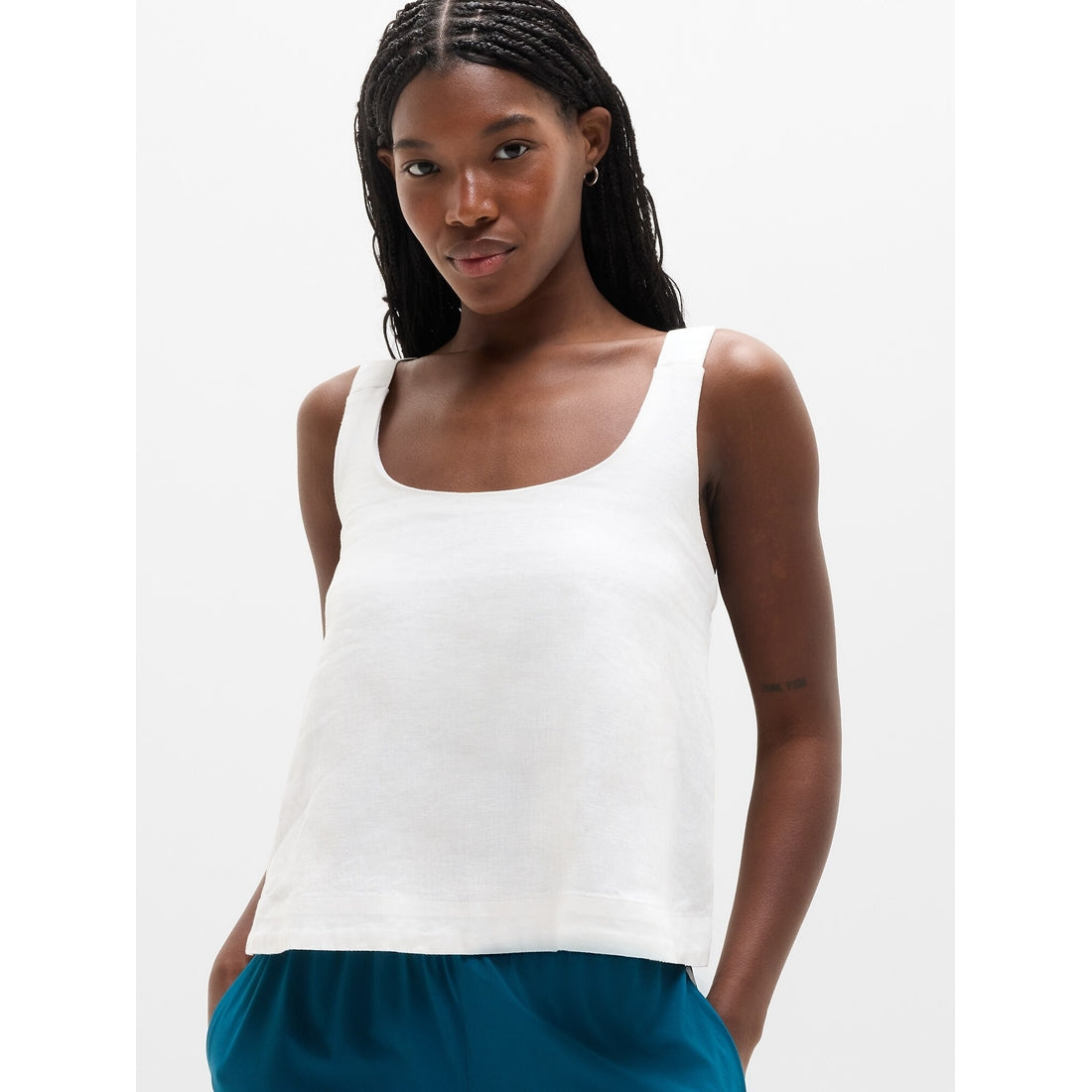 Women's Retreat Linen Tank