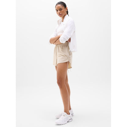 Women's Weekender High Rise Ruched Run Short