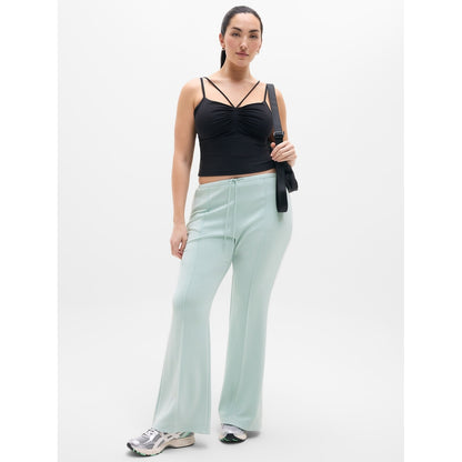 Women's Seasoft Pintuck Mid Rise Flare Pant