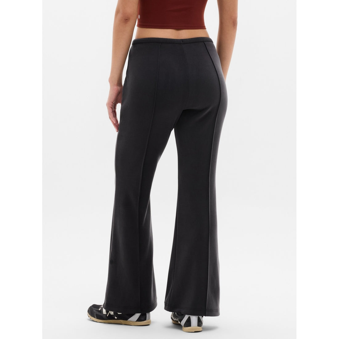 Women's Seasoft Pintuck Mid Rise Flare Pant