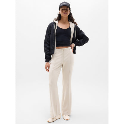 Women's Seasoft Pintuck Mid Rise Flare Pant