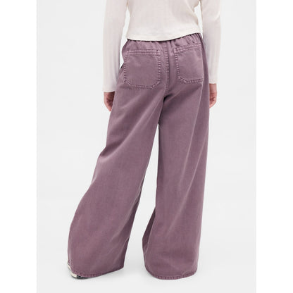 Girls' Twill Baggy Pants