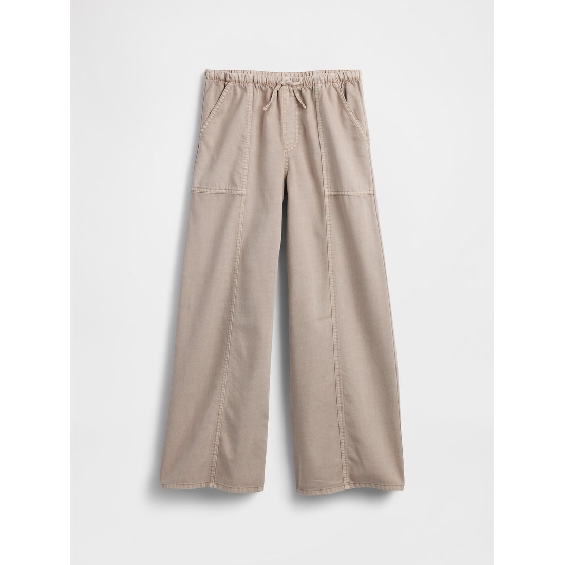 Girls' Twill Baggy Pants