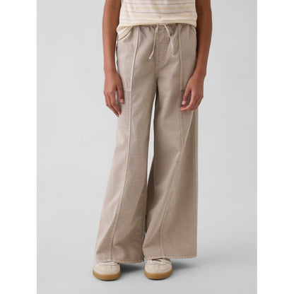 Girls' Twill Baggy Pants